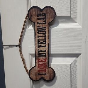 I love my yellow lab